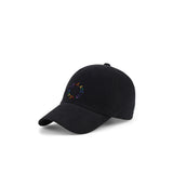 シグネチャーサークルウォッシングキャップ / LE AREVEY RAINBOW SIGNATURE CIRCLE WASHING BLACK