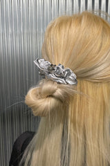 NO.361 [シルバー] シュシュヘアシャインシルバーハート