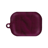 (17 Plum) Twisted Knitted matte AirPods Case