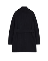 CHECKERBOARD ROBE CARDIGAN BLACK (6613774336118)