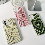 パレットハートビームピンクフォーンケース / Palette Heart Beam pink Phone Case
