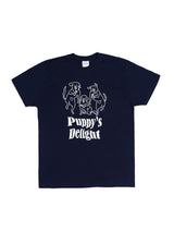 Puppy's delight short sleeve T-shirts navy (6594413887606)