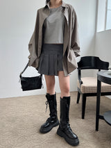 パールボクシーシャツ/Pale Boxy Shirt (2color)