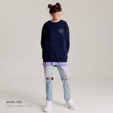 リボルブスウェット / Revolve Sweatshirt Navy (4595379667062)