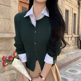 [Bellide made] Swen ribbed round cardigan