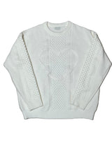 Heart knit /  overfit knit