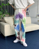 オウンベベクレヨンハンドペインティングパンツ / OWN Bebe Crayon Hand Painting Pants (2 colors)