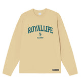 RLL1102 バーシティアーチロゴロングスリーブ/RLL1102 Varsity Arch Logo Long Sleeve - Vanilla