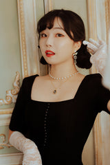 ムーンウィッチイヤリング / Moon Witch Earring - Black Diamond
