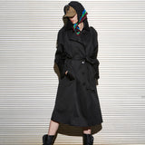 [UNISEX] MILO TRENCH COAT, BLACK (6633111584886)