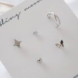 シンプルムードピアス / [5 set] simple mood piercing set