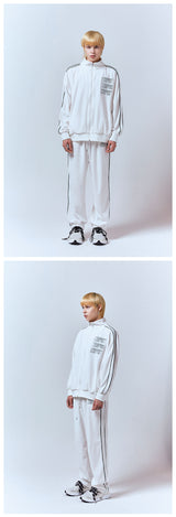 シグネチャートラックパンツ/SIGNATURE TRACK PANTS [WHITE]