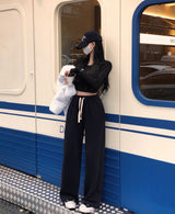 [BELLIDE MADE] Mushroom Wool Napping Wide Pocket Sweat Pants