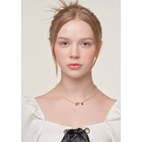 HEART TOGGLE PEARLS CHOKER (4625865703542)