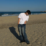2 Low Nerd Cargo Banding Denim Pants (2color)