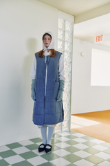클라우드 리어서블 후드(포 레이니,스노위데이) _크림&라이트 레몬 / Cloud reversible hood (for rainy, snowy day)_cream and light lemon (6656028213366)