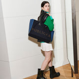 BIG SHOPPER BAG, NAVY (6632613511286)