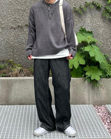 うるふリネンデニムパンツ/WOLF LINEN DENIM PANTS(XS~L)