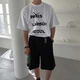 レタリングショートスリーブTシャツ
