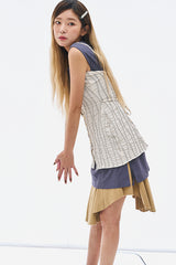 スリングレイヤードワンピース/Sling Layered ops (2 colors)