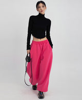（UNISEX）スティングサイドピンタック起毛パンツ