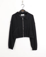 ピロウビーチウェアシースルーリネンニット長袖ジップアップ / Pillow Beachwear See-through Linen Knit Long Sleeve Zip-up