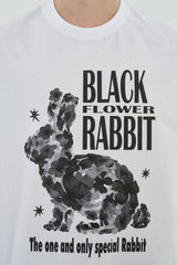 BLACK RABBIT T SHIRT
