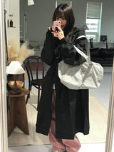 Rectangle nylon shoulder bag