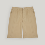 Beige Line Burmuda Pants