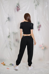 アンフッテッドショートスリーブクロップ / TOP(9284) Unfooted Short Sleeve Crop