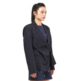 ピンチテーラードジャケット/DOZI - Pinched Tailored Jacket _ Navy