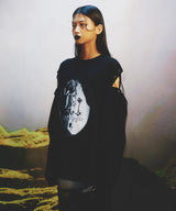 221-EYELET GRAPHIC LONG-SLEEVE T-SHIRTS [BLACK] (6677537161334)