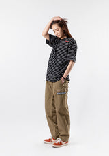 UNIT STRIPE TEE black (6580876509302)