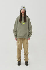 Square Graphic Hoodie_Moss Green (6684844163190)