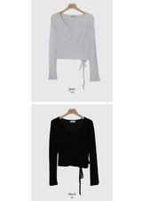 MDスリムラップ長袖Tシャツ(5color)