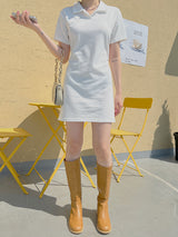カラーリボンドレス/Color Ribbon Dress (4color)