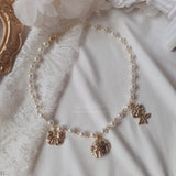 ダーリンビーナスパールチョーカーネックレス / Darling Venus Pearl Choker Necklace