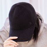 VA Square Wool Ball Cap / Black