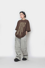 ウィッシュレタリングオーバー半袖Tシャツ / Wish Lettering Over Short Sleeve T-shirt