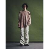 クロスピグメントウォッシュドロングスリーブ / CROSSES PIGMENT WASHED LONG SLEEVE_PK