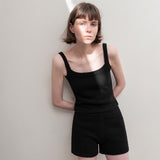 THEOHYOU KNIT SHORTS (BLACK)