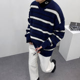アンゴラストライプニット/EV Angora Striped Knitwear (2 colors)