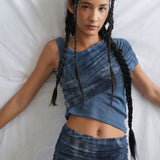 H/S マフラートップセット / H/S MUFFLER TOP SET (WHITE,PINK,SORA,DENIM)