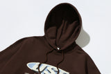 USF Oval Logo Hoodie (Dark Brown)