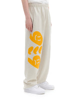 スマイルロゴスウェットパンツ / 939 SMILE LOGO SWEAT PANTS (OATMEAL)