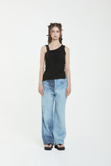 ストラップノースリーブトップ / STRAP SLEEVELESS TOP