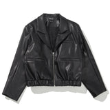 big shoulder zipper blazer (6612893728886)