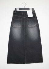 ダブルポケットロングスカート/no.713 Double Pocket Long Skirt (2color)