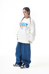 バギーデニムパンツ/MBSRCOPT100 MID90 BAGGY DENIM PANTS DEEPBLUE