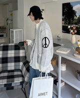 ピスエル2WAYチャックニット (2 color)